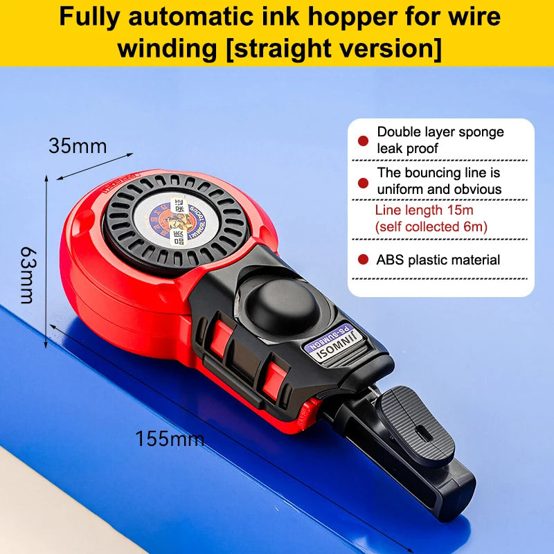Woodworking Tool Automatic Manual Carpenter Ink Marker Wood Scriber Zpaxo A1