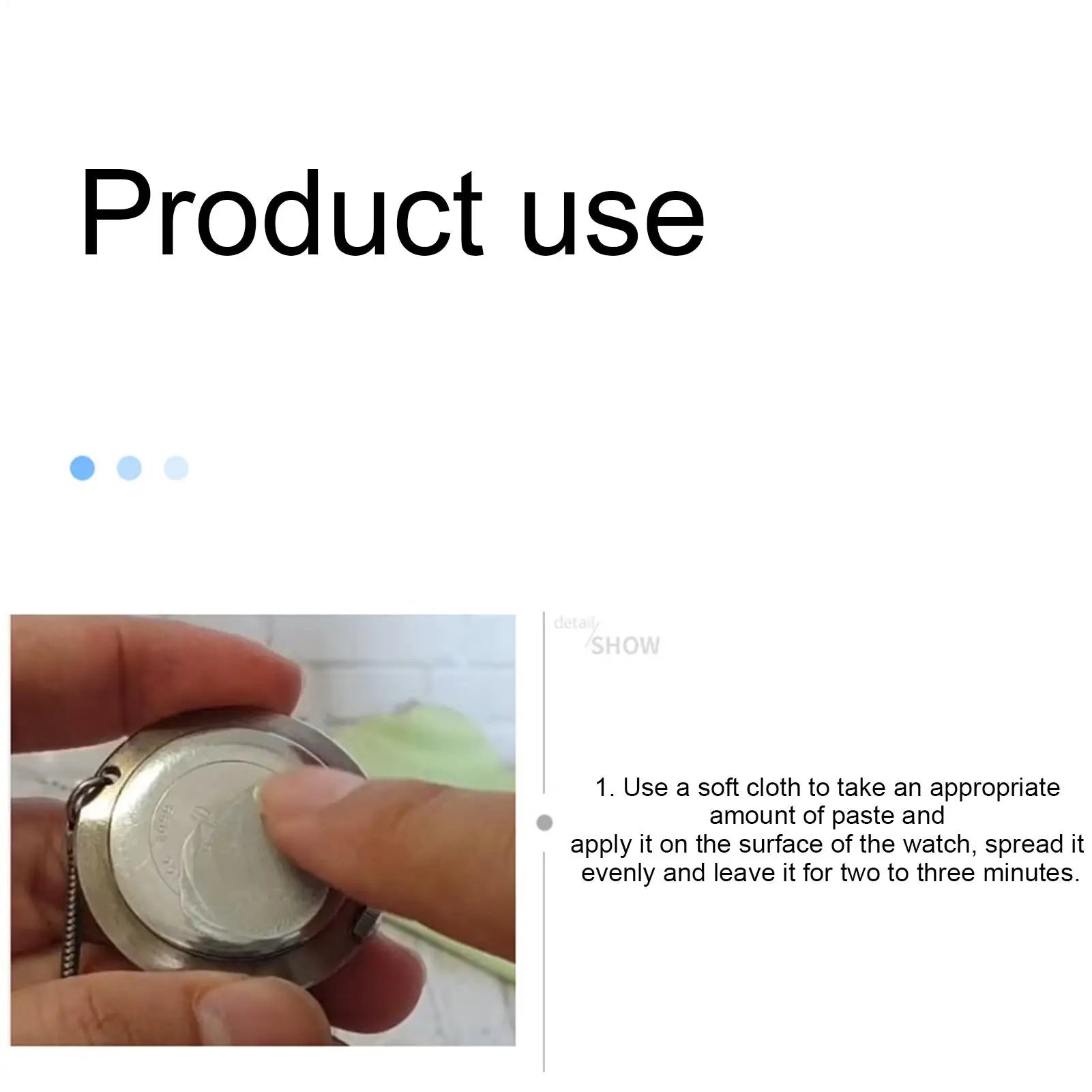Watch Crystal Scratch Remover 30g Watch Polishing Kit Quick Repair Repair Tools for Watch Cases Bracelets and Covers Zpaxo