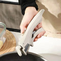Handle Cookware Replaceable Universal Pot Detachable Suitable Family Zpaxo White