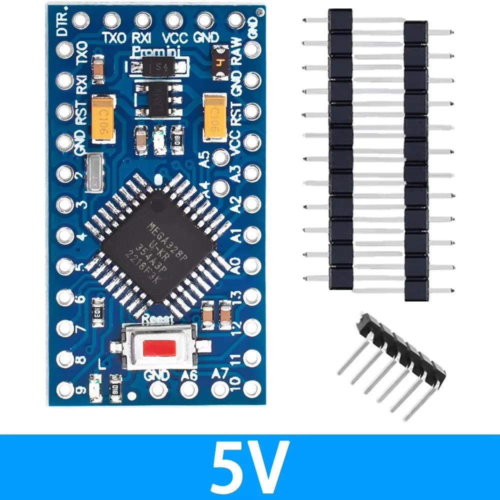 Mini ATMEGA328P Development Board 5V 16MHz 3 3V 8MHz Bootloader Zpaxo Pro Mini 328P-AU 5V