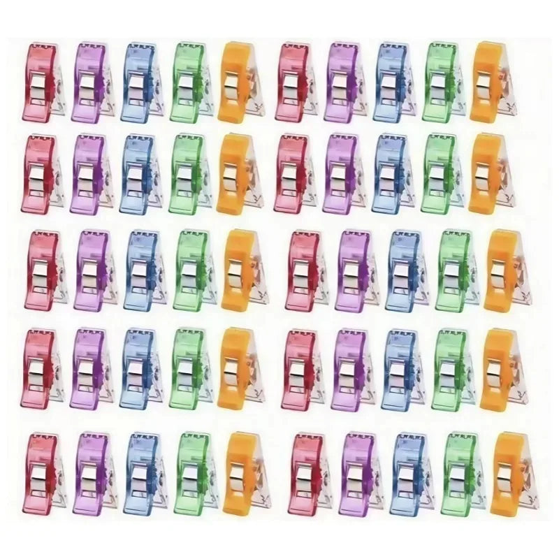 Colorful Multipurpose Sewing Clips – Assorted Craft Clip Set Sewing Clips Set Zpaxo