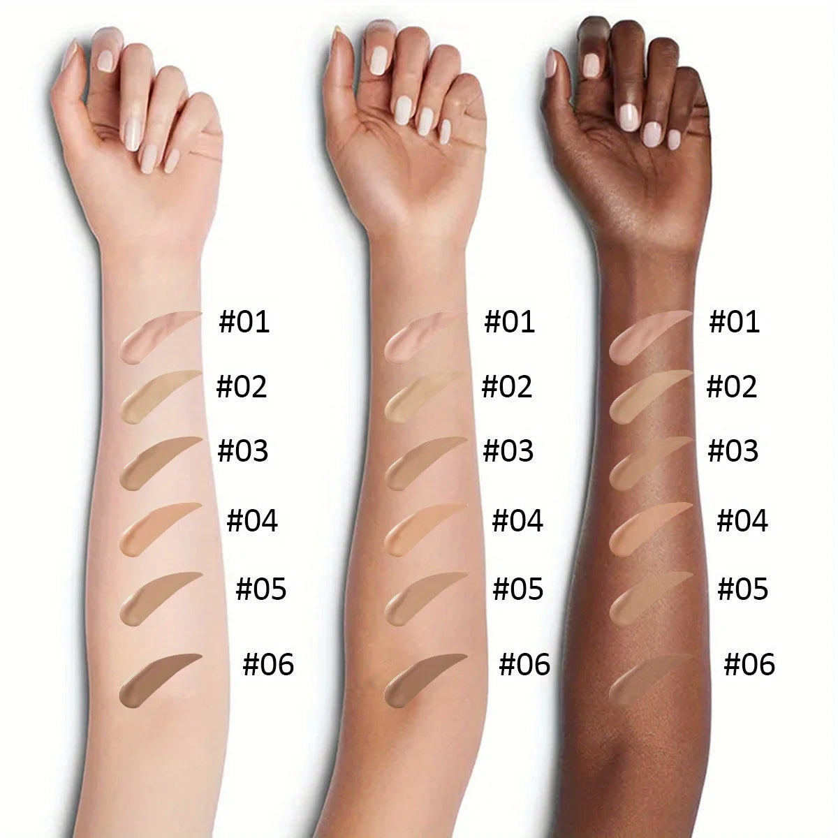 Concealer Natural Concealer Modifies Skin Tone Natural Three-dimensional Zpaxo