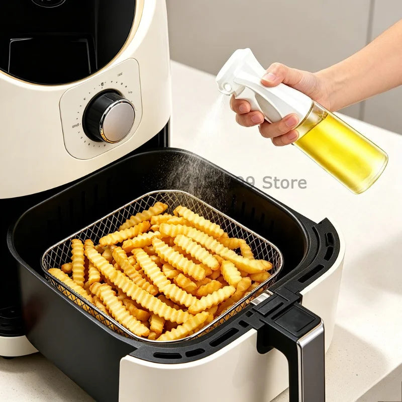 Oil Spray for Cooking - Olive Oil Dispenser Bottle Sprayer Mist-Reusable Food Grade Oil Vinegar,Spray Bottle Kitchen Accessories Zpaxo