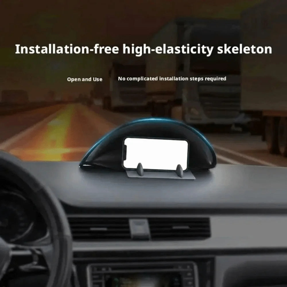 Foldable Phone Sunshade Visor Anti-glare UV Protection Car Navigation Zpaxo