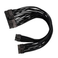 652F 24Pin 16p+12p Silicone Coated Modular Soft Wire Copper Conductors Zpaxo Black 24PIN 0.5m CN