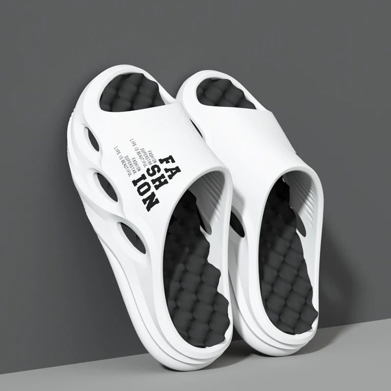 Fashion Trend Men's Slippers Indoor Home Thickened Soft Sole Sandals