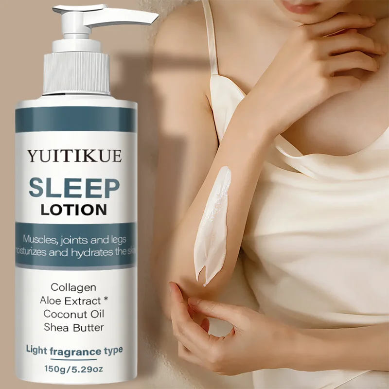 YUITIKUE Sleep Lotion – Collagen & Aloe Vera Night Repair Body Cream Night Repair Body Lotion Zpaxo Default Title