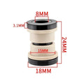 MTB Rear Shock DU Bushing Sleeve – ID 8mm OD 12mm, 22–68mm