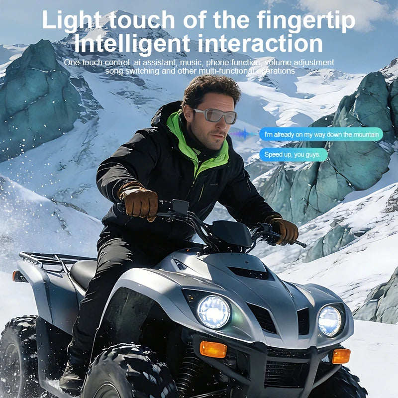 2026 Smart Glasses HD Photo Video AI Record Translation Touch Photochromic Lenses Bluetooth Call Music Multifunction Glasses Zpaxo