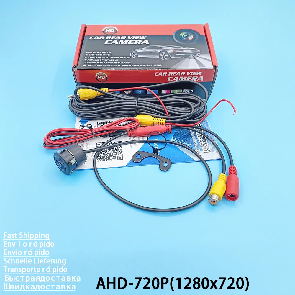 Car Camera Reverse Backup Rear View AHD 720P CVBS HD Night Vision
