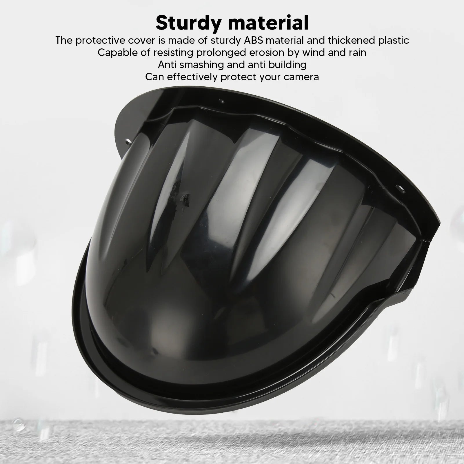 Protective Cover ABS Plastic Sunshade Rain Outdoor Surveillance Camera