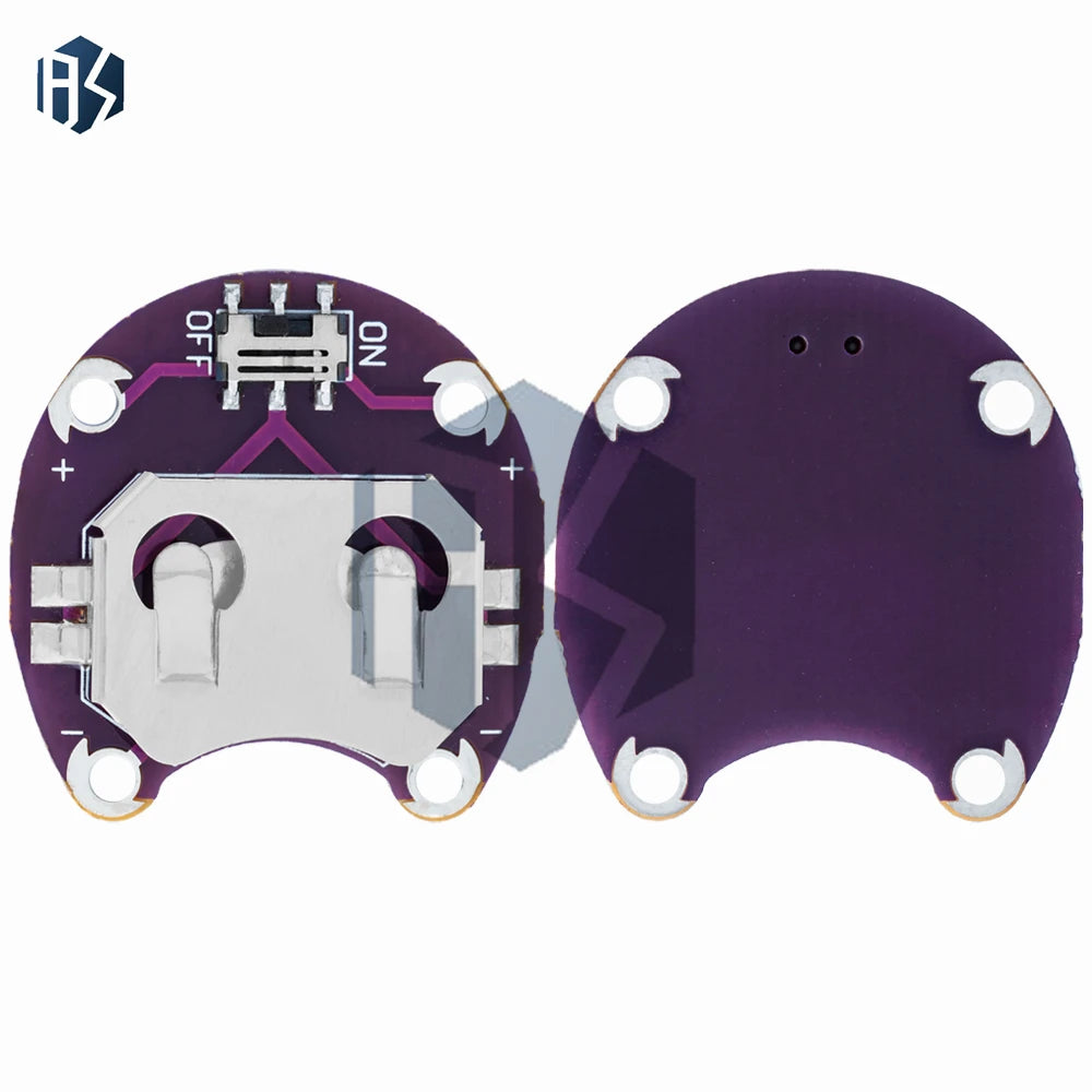 Lilypad Coin Cell Battery Holder CR2032 Mount Module Arduino DIY Zpaxo