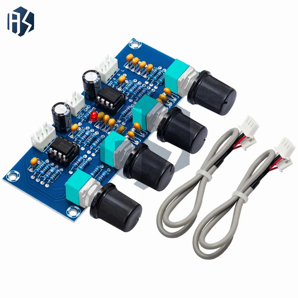 XH-A901 NE5532 HiFi Pre Amplifier Tone Control Board Bass Treble Volume Adjust Audio Module Zpaxo