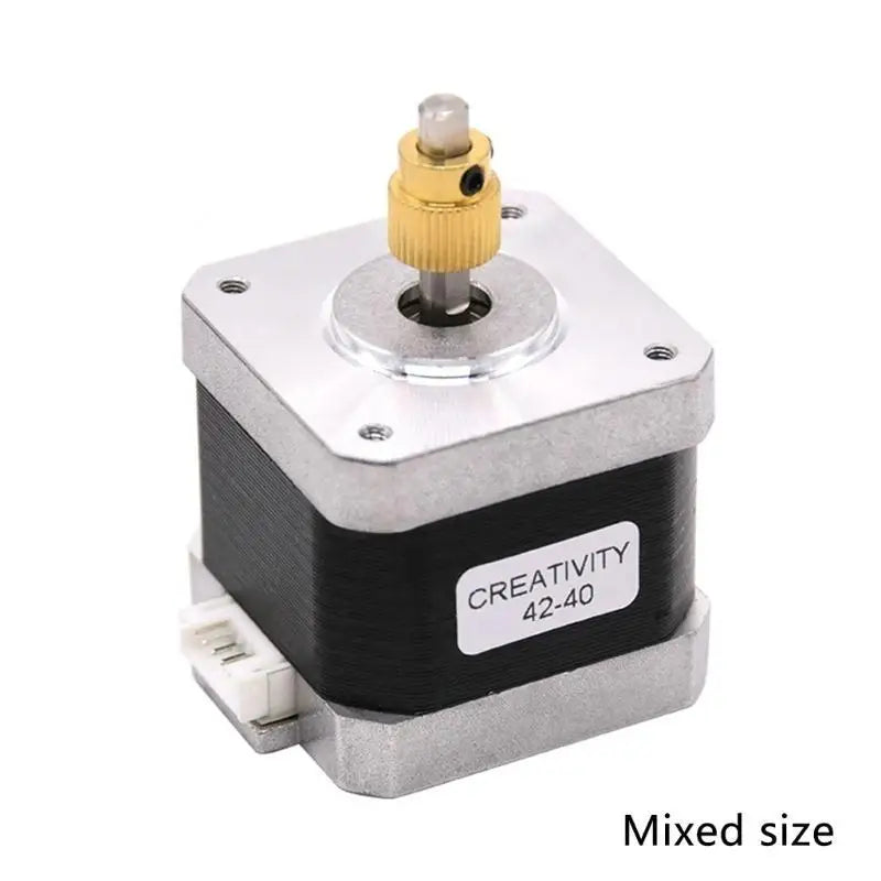 652F -3 Stepper Motor 42-40 with 40 Teeth Brass Extrusion Gear for Ender-5 Zpaxo