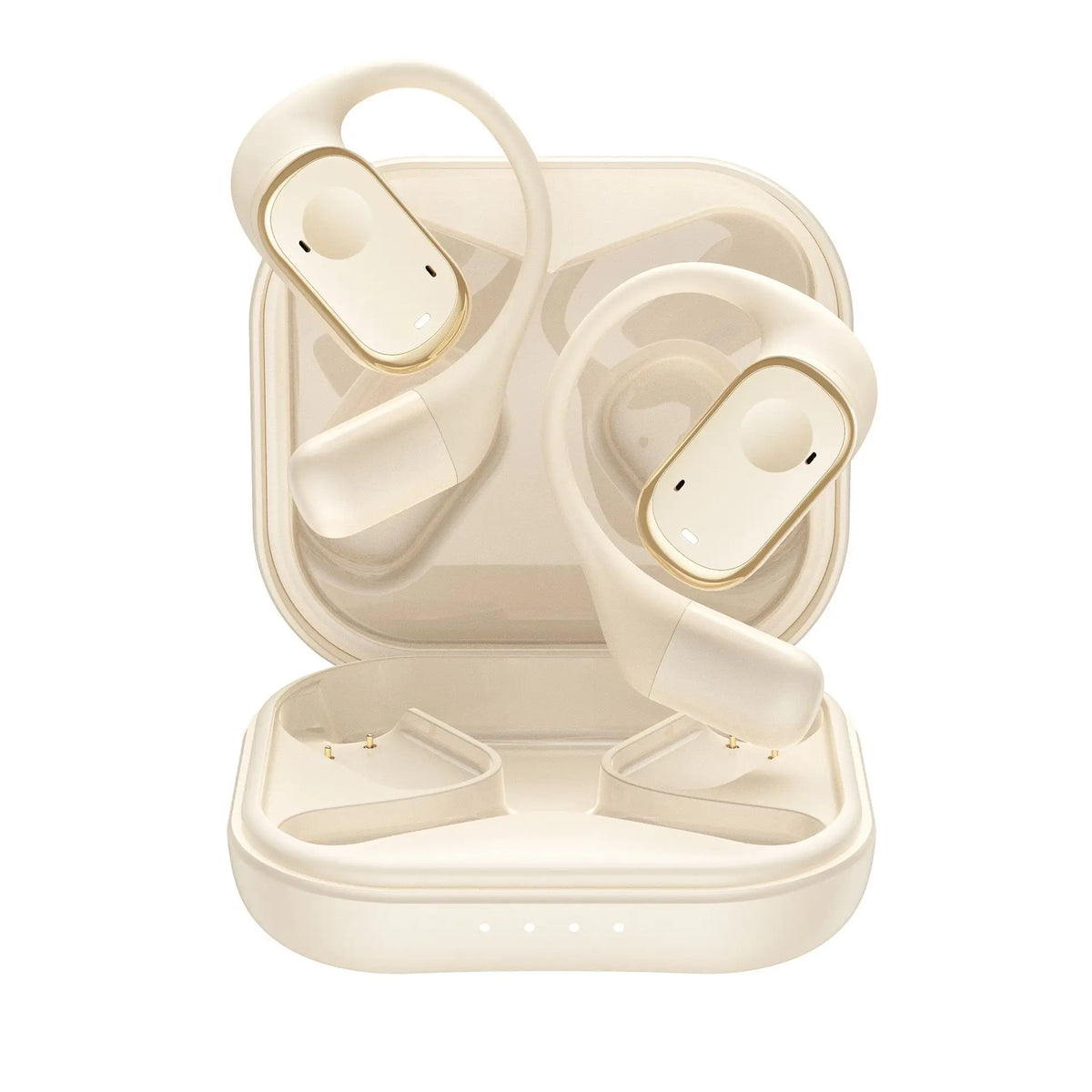 Open-ear Headphones Stable Comfort Hi-res Sound Pure Bass Boost Zpaxo Ivory