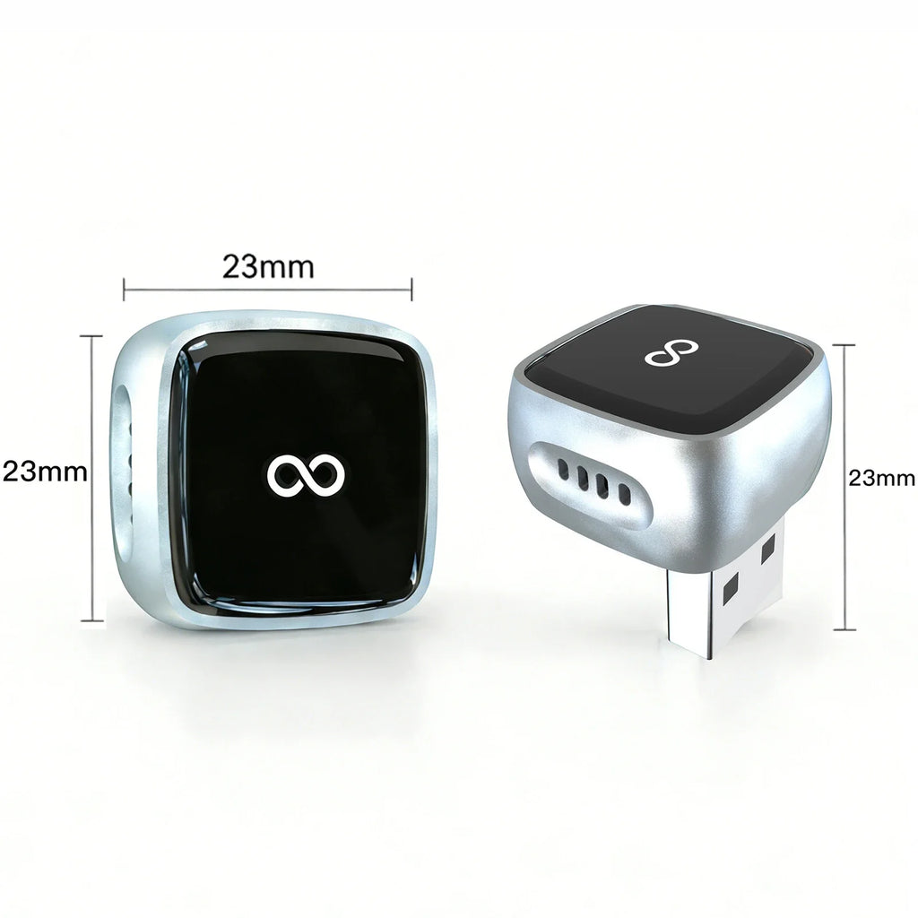 Mini Wireless Carplay Adapter Plug Play Android Auto 5GHz Wifi Stable Zpaxo
