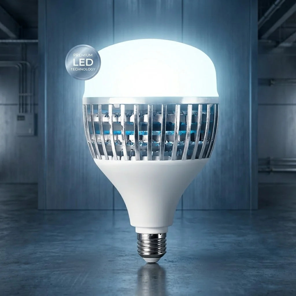 E27 LED Bulb High Power 220V Super Bright Energy Saving Light for Home Garage Warehouse Office Indoor Lighting Zpaxo