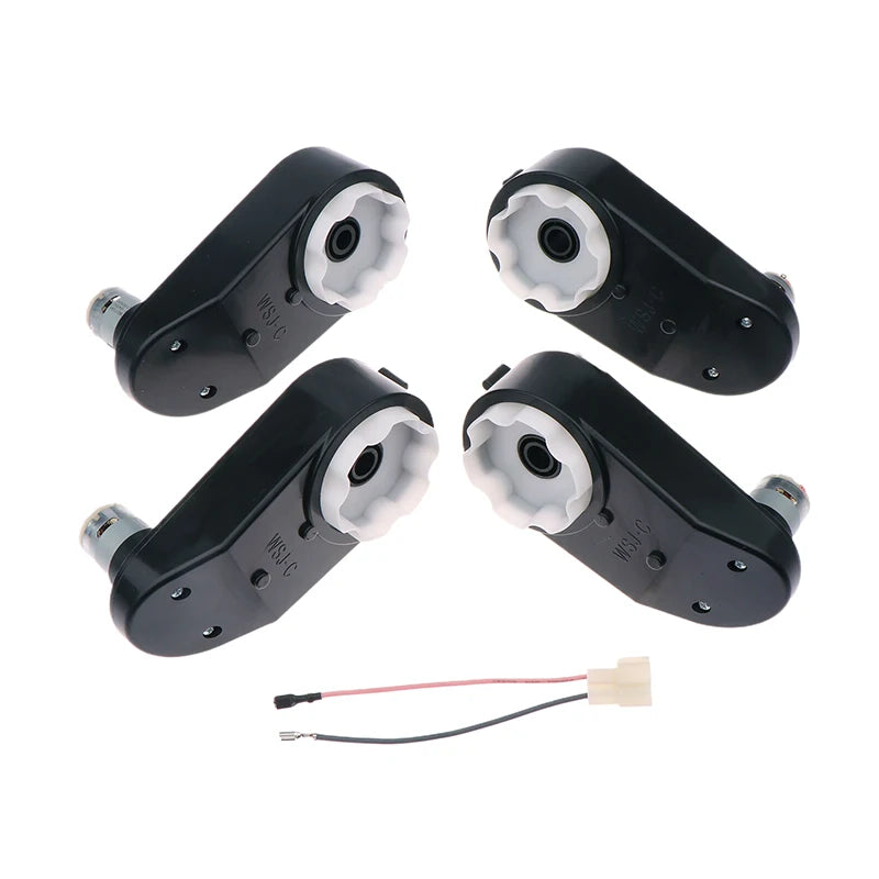 RS390 Electric Motor Gearbox for Kids Ride-On Cars – 6V/12V