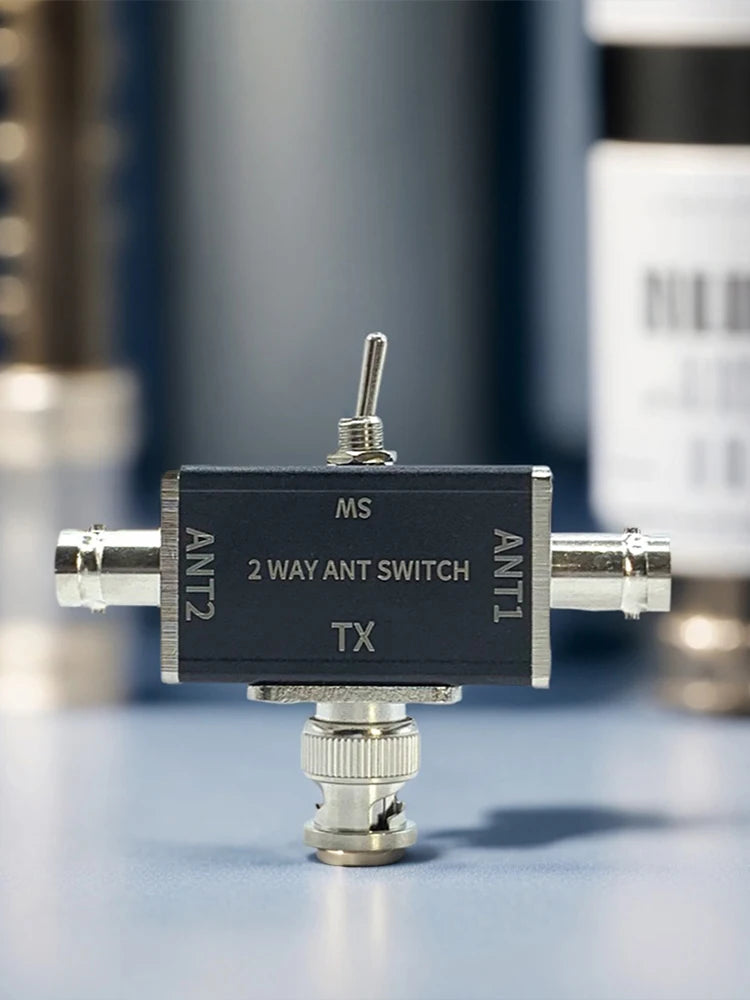 2 Way Manual Coaxial Antenna Switches SO239 BNC Connector 100W