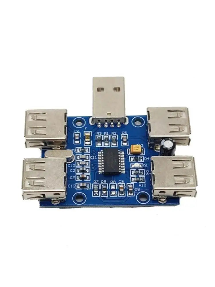 652F Hi-Speed USB 2.0 HUB Controller 4 Ports USB Expansion Module 5V 500mA 480 Zpaxo CN