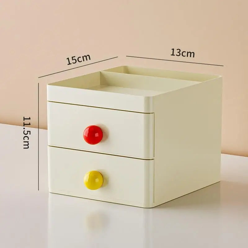 Dopamine Desktop Sundries Storage Cabinet Drawer Student Desk Zpaxo one size B