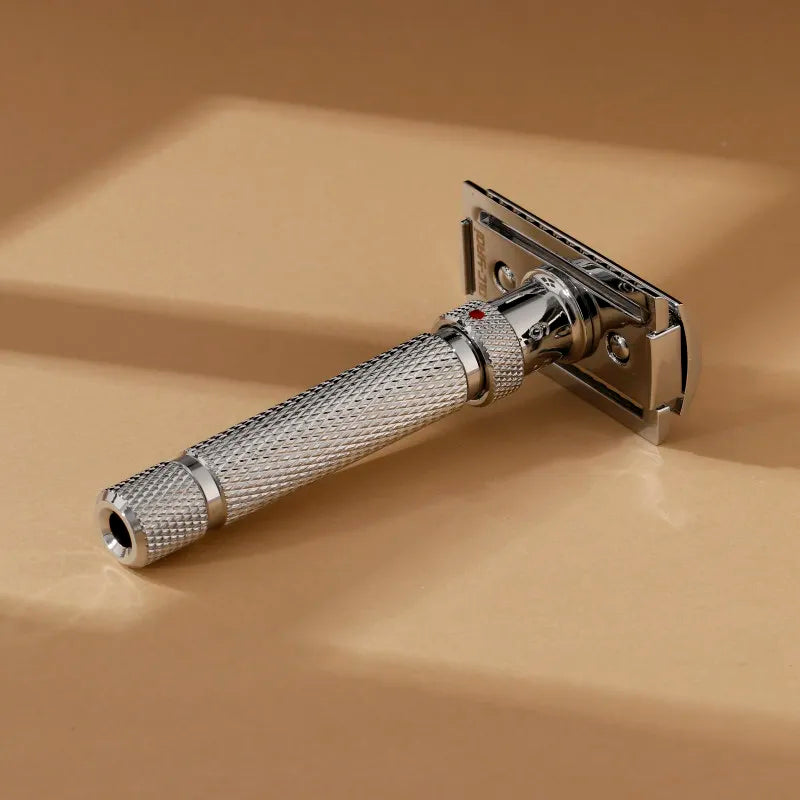 Yaqi Final Cut Adjustable Safety Razor – Chrome Men's DE Razor Adjustable Safety Razor Zpaxo