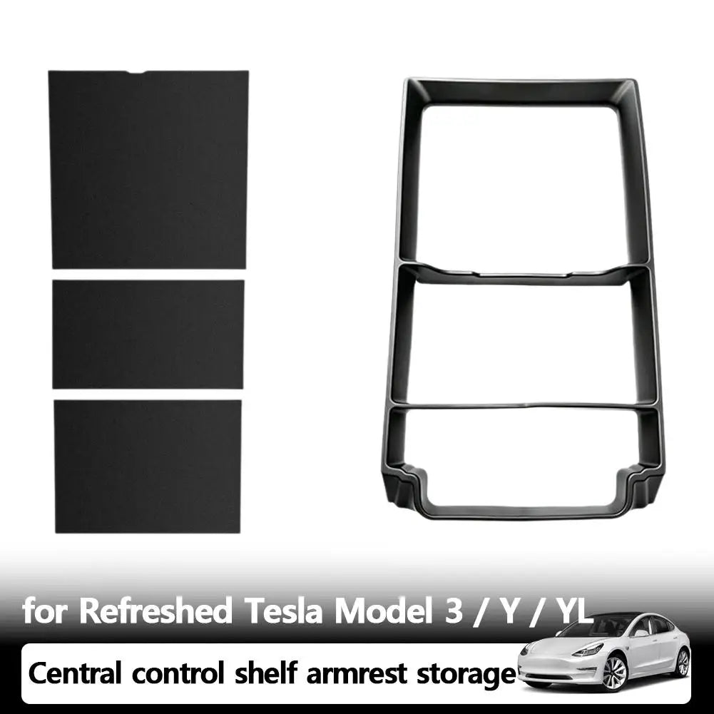 Tesla Model 3 Highland & Model Y Center Console Organizer Tray Console Organizer Tray Zpaxo D