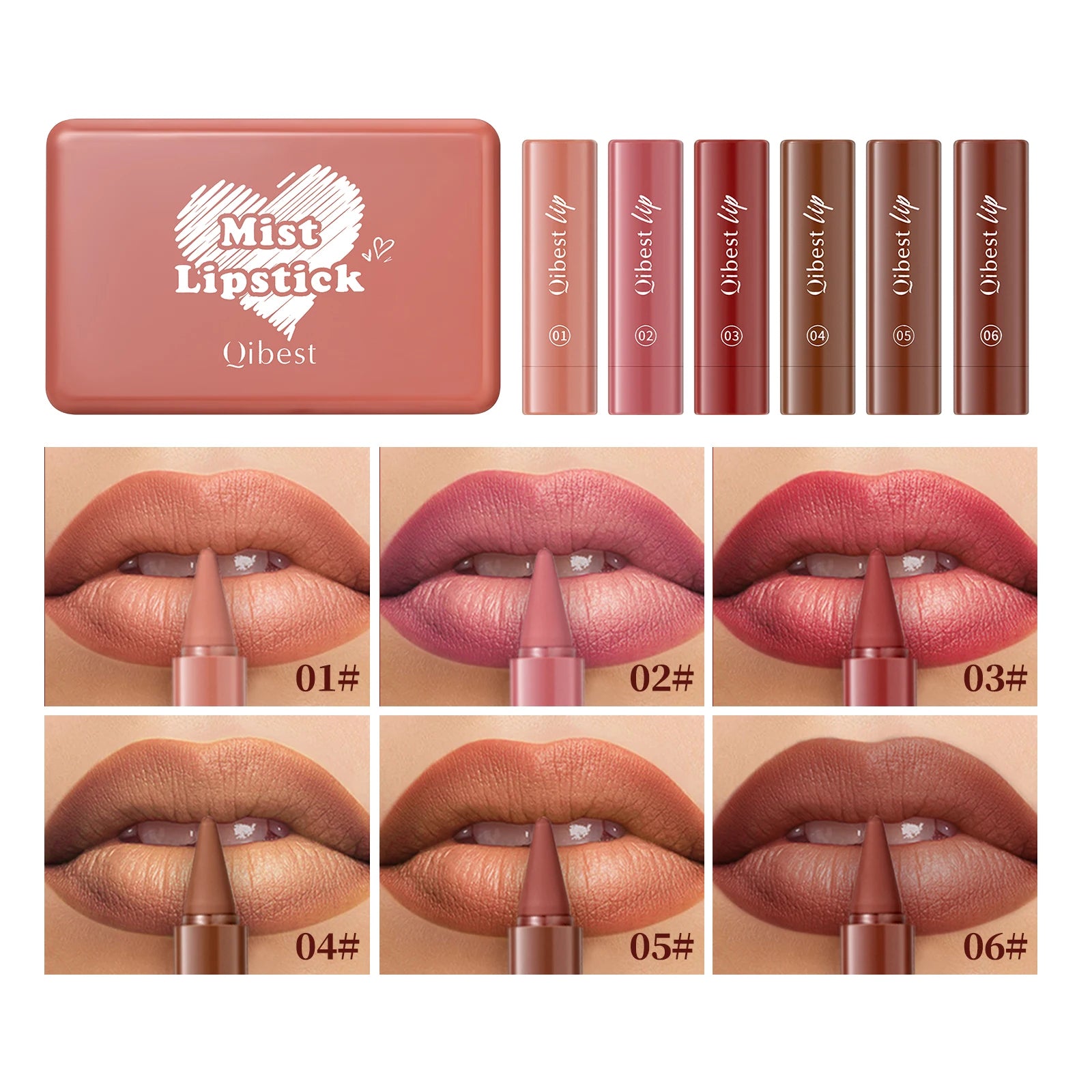 Matte Lip Gloss Long-lasting Waterproof Non Stick Cups Durable