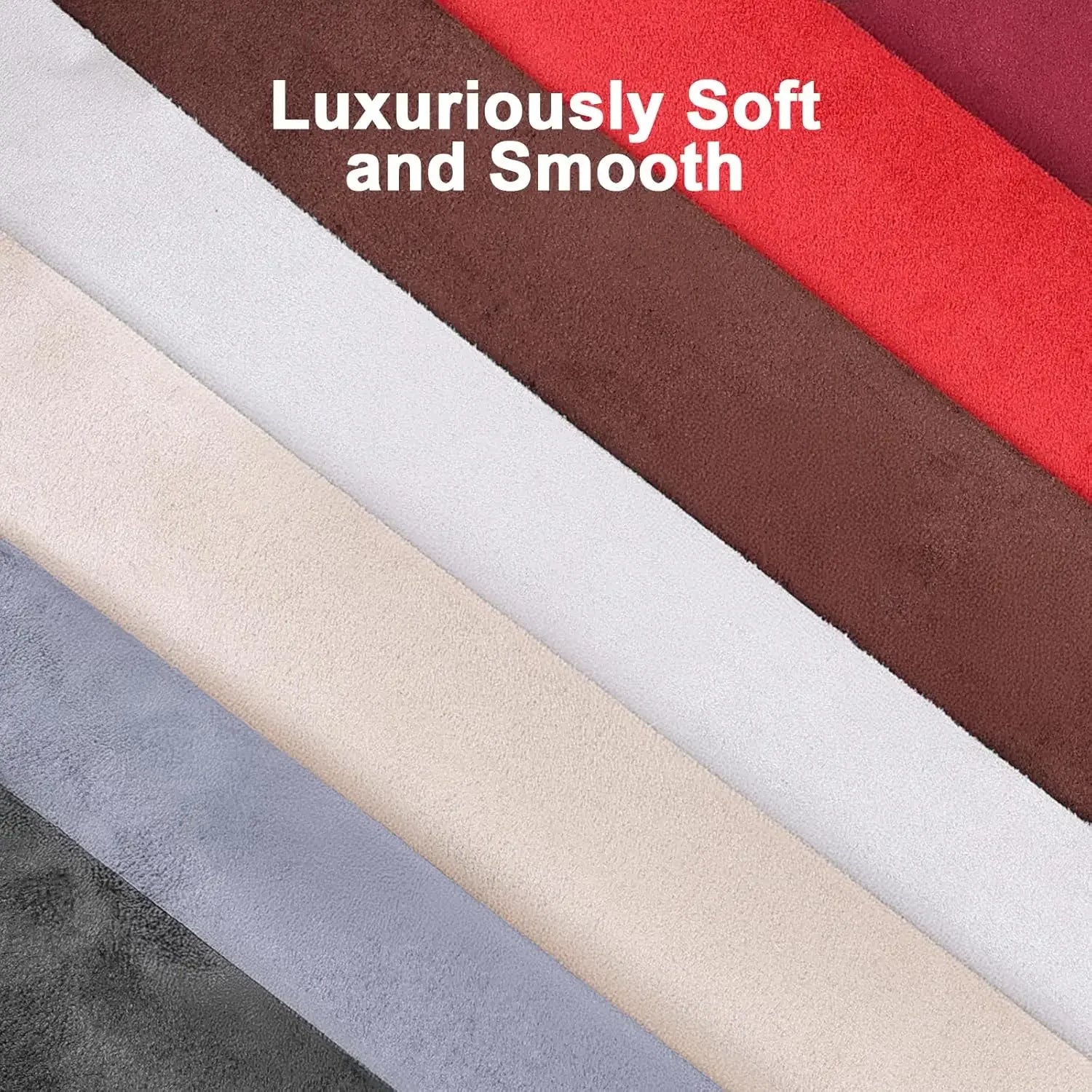Suede Fabric Wrap for Car Interior Self-Adhesive Microfiber and Synthetic Leather, Stretchable Interior Film for Car Home Decor Zpaxo
