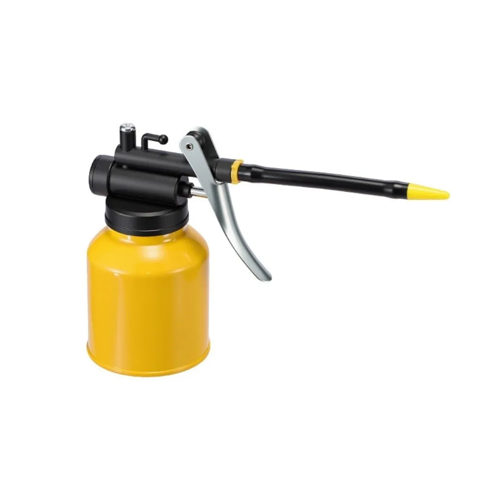 Hand Pump High Pressure Oil Can Metal Durable Oil Pot Fast Flow Rate High Flow Rate Grease Lubrication Tool Zpaxo Hose