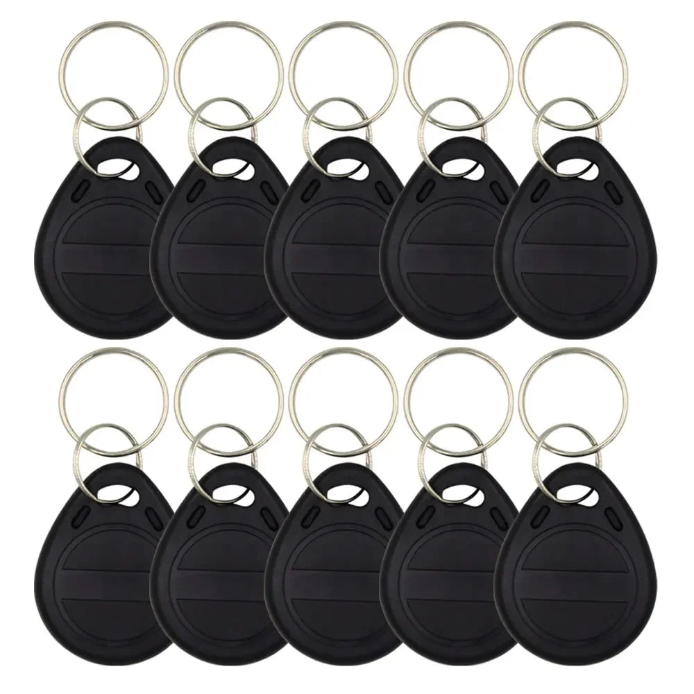 125KHz T5577 Keyfobs Rewritable Duplicate Tag 5200 Proximity Copy Zpaxo black