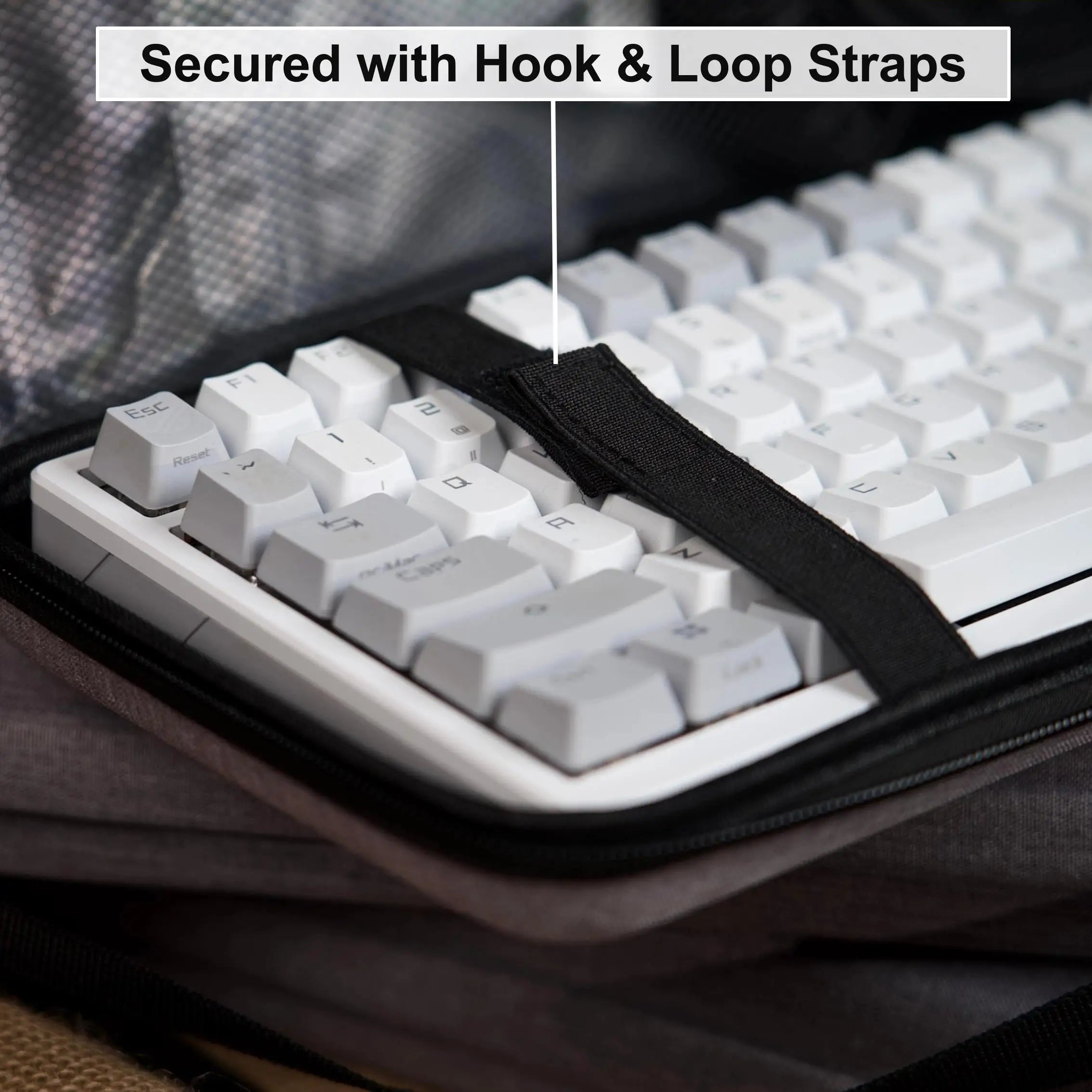 Portable Mechanical Keyboard Case Dustproof Storage Box