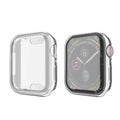 Cover for Apple Watch Case 49mm 45mm 41mm 44mm 40mm 42mm 38mm Accessories Protector bumper iWatch Series Ultra 9 8 7 SE 6 5 4 3 Zpaxo Silvery Serie 456 SE 44mm