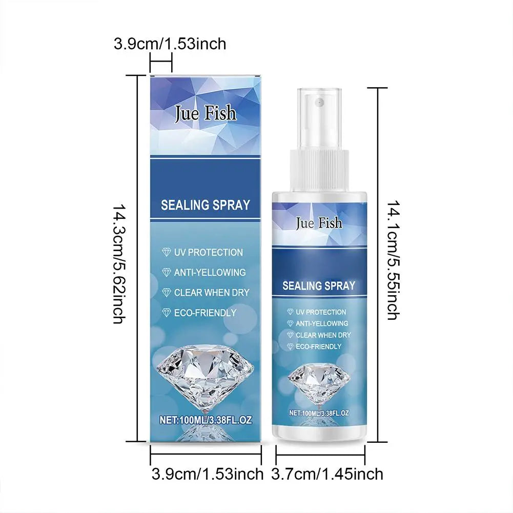 Diamond Painting Sealer Spray – Clear Gloss UV Protective Finish Art Sealer Spray Zpaxo