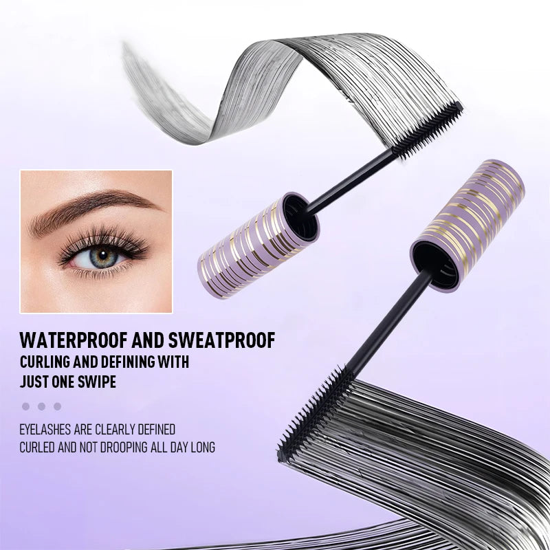 Waterproof Curly Mascara Easy Apply Durable Daily Use