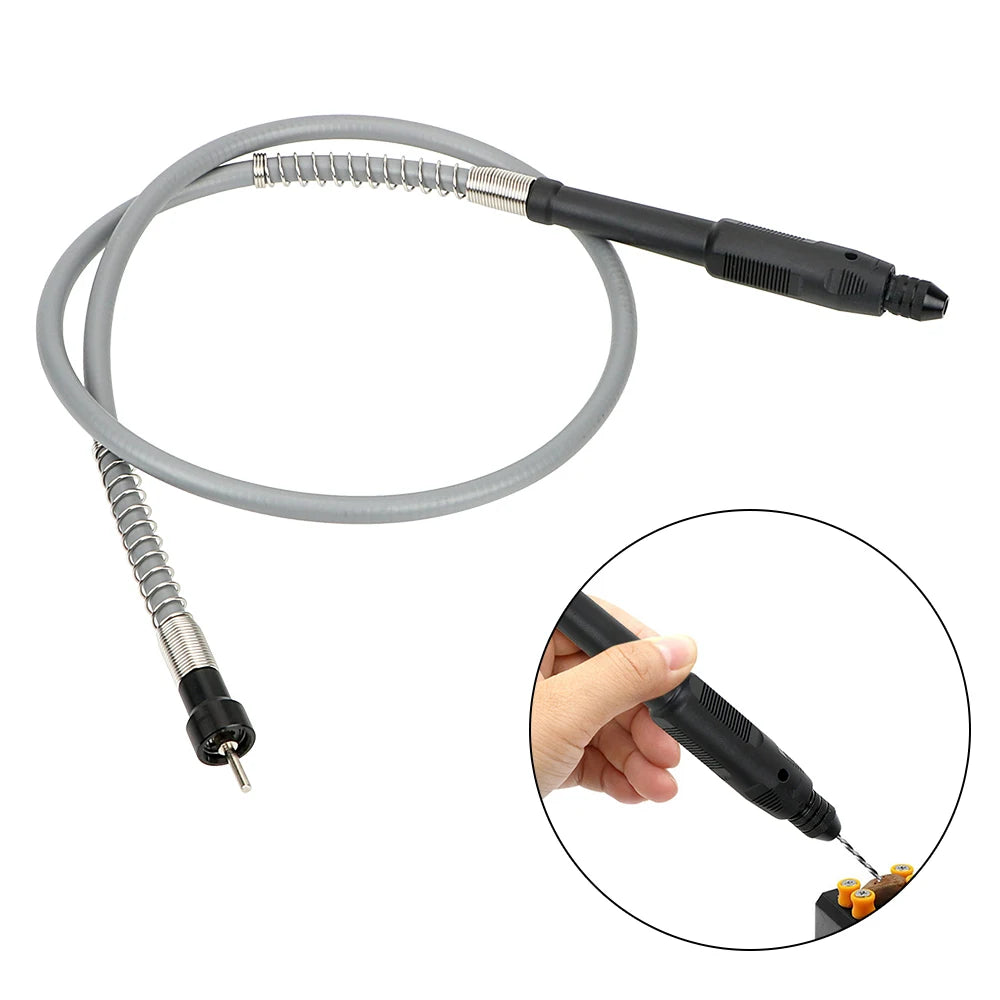 0 3- Drill Chuck Handle Soft Flex Shaft Profession Grinder Flexible