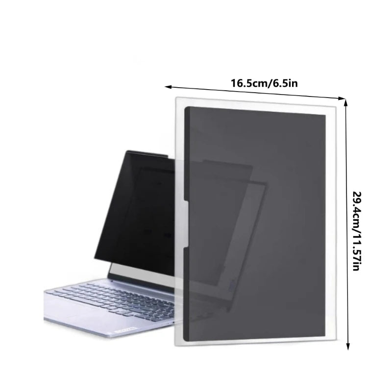 652F Laptop Privacy Screen Film Filter Easy Use 12- Devices Protect Zpaxo