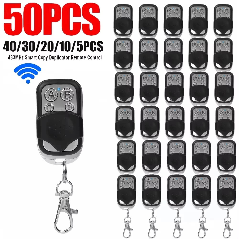 5- 433MHz Remote Control Universal Garage 4 Buttons Duplicator Zpaxo