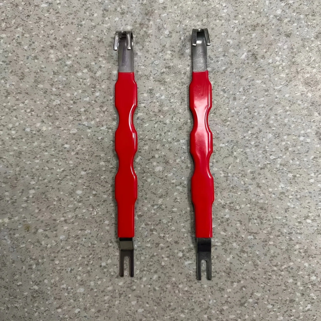 Electrical Connector Separator, Suitable for Automotive Wiring Harness Clip Connector Pry Bar, Dual-Ended Dual-Use Tool Zpaxo