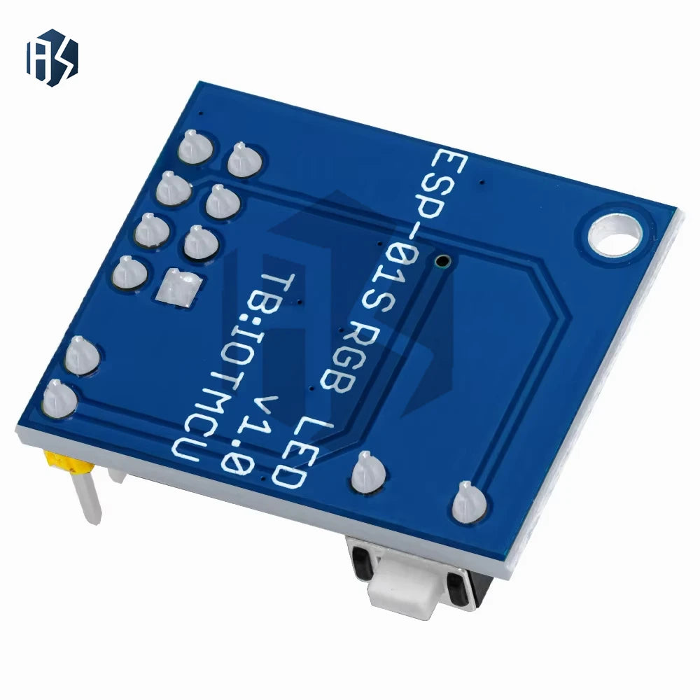 1PCS ESP8266 ESP-01 ESP-01S RGB LED Controller Module for Arduino IDE WS2812 Light Ring Smart Electronic DIY Zpaxo