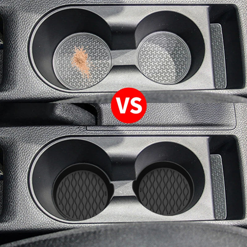 Car Cup Holder Coaster Silicone Insert Universal Non-slip Holders