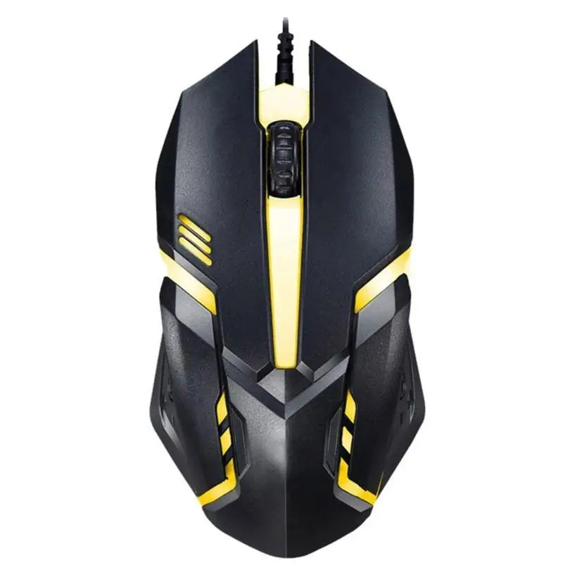 652F Gaming Mouse 1000 DPI Breathing Light Ergonomic Game USB Zpaxo