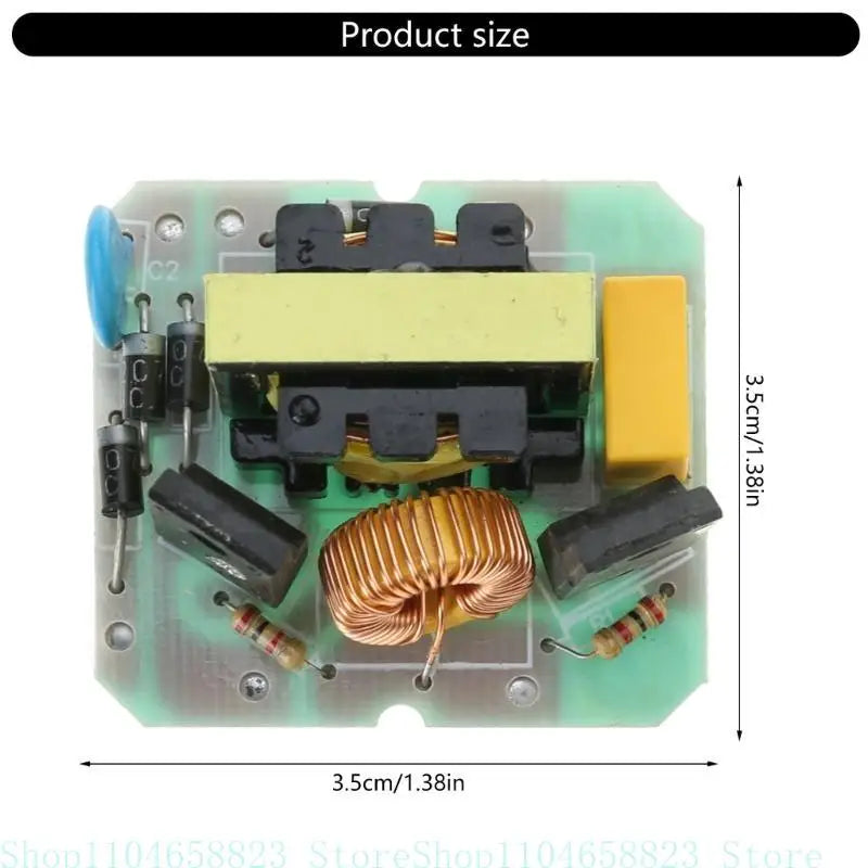 652F Double Channel 12V to 220V DC12V to AC220V Inverter Module Power Step Up for Efficient Power Conversion Zpaxo