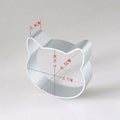 2PCS Stainless Steel Cat Shape Cake Mold DIY Fondant Mould Cookie Cutters Baking Tools Zpaxo 2PCS