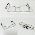 ▶1/6 Blythe Doll Metal Glasses Accessories Photography Props 8.5cm For 20cm Cotton Doll Action Figure Zpaxo Silver