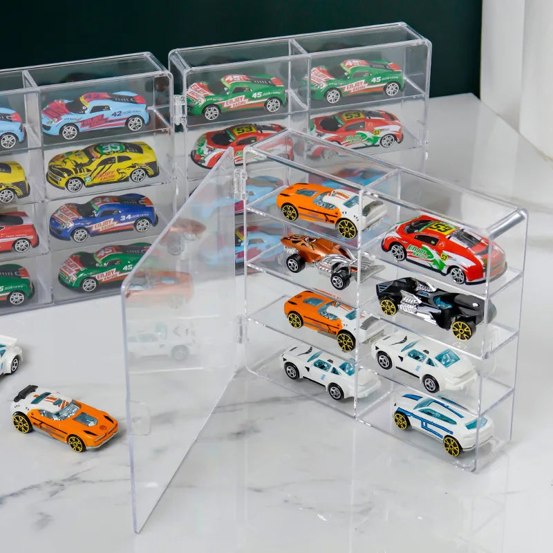 Transparent Collection Rack Car Model Storage Box Dust-proof Ornament