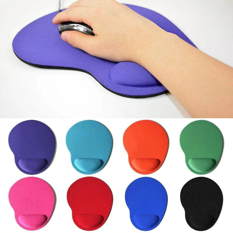 Solid Color Mice Mat Comfortable Mouse Pad Mouse Pad EVA Wristband Gaming Mousepad Gamer Mouse Pad With Wrist Rest For Laptops Zpaxo