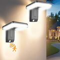 Outdoor Waterproof Wall Lamp Minimalist Solar Light Courtyard Zpaxo 32 LED beads 2PCS