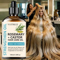 YUITIKUE Rosemary & Castor Strengthening Hair Oil 100ml Hair Growth Oil Zpaxo Default Title