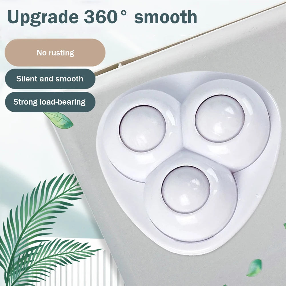 Self Adhesive Paste Universal Wheel 360 Degree Rotation Small Wheels Zpaxo